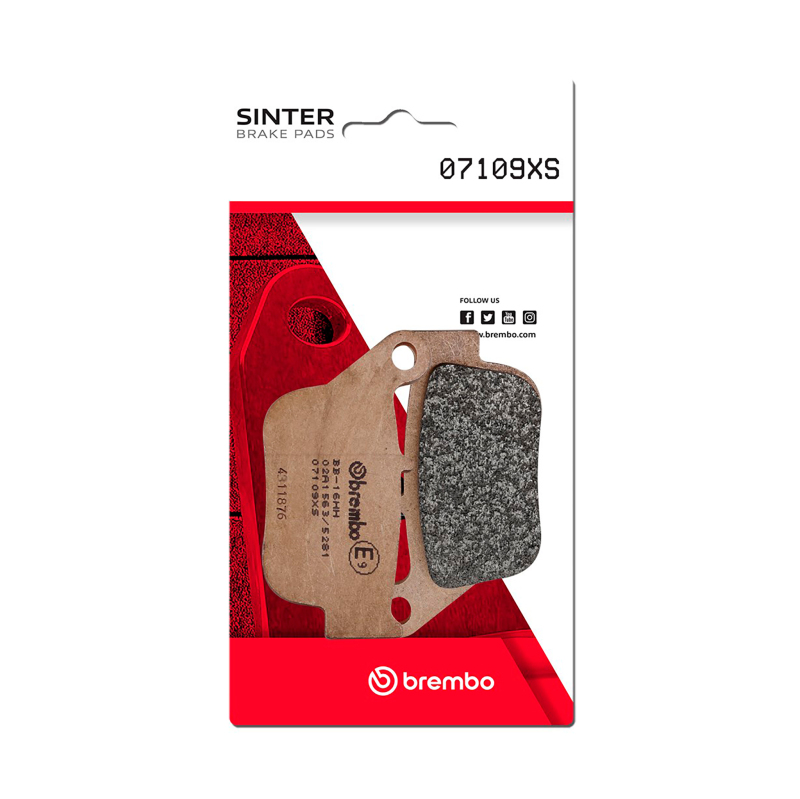 Yamaha YP XMAX Brake Pads - Rear - Brembo OE Powersports - Powersport Pads - `14-`16